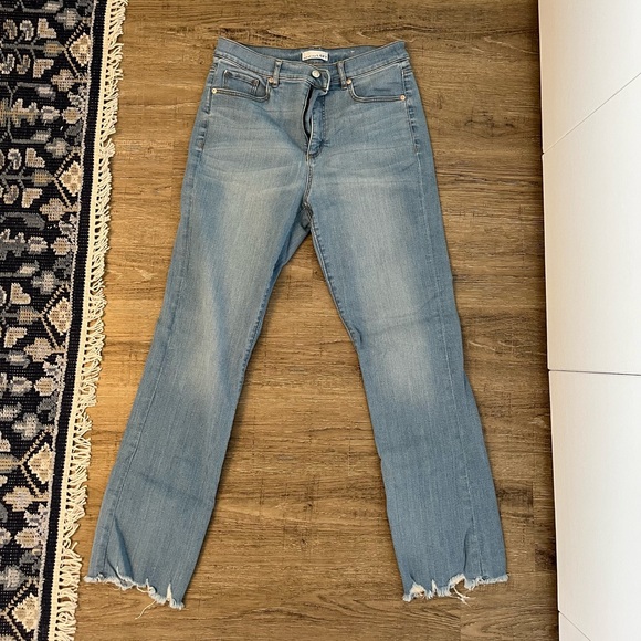 LOFT Kick Crop Jeans - Picture 1 of 4